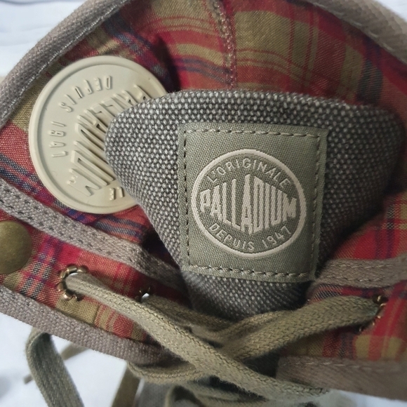 Palladium Pallabrouse Baggy Canvas Boot Size 6 - Picture 11 of 14